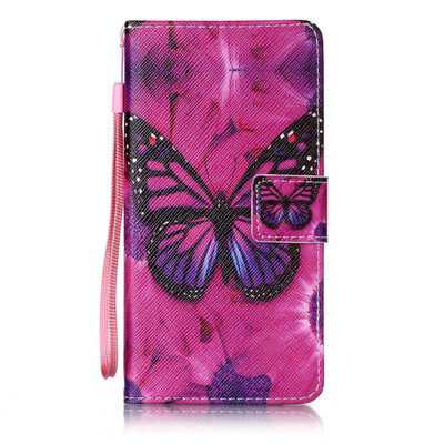 

Black Butterfly дизайн PU кожа флип крышку крышки кошелька карты чехол для Samsung Galaxy J5（2016）/J510