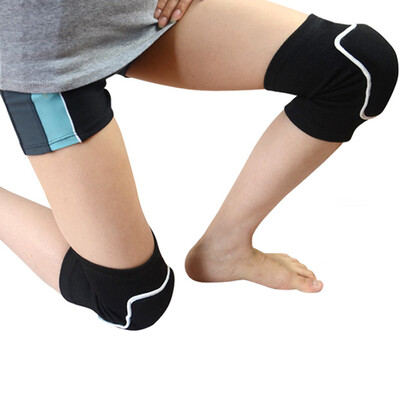 

Bovnik Knee Sports Dance Handshake Dancing Nodging Volleyball Soccer Anti-collision Thickening Spongebob Children & Men&39s Black M Code