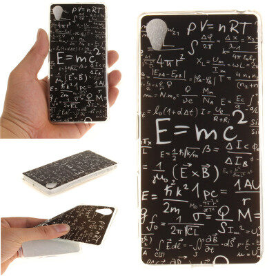 

Mathematical formula Pattern Soft Thin TPU Rubber Silicone Gel Case Cover for SONY Xperia X Performance