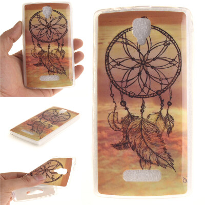 

Dreamcatcher Pattern Soft Thin TPU Rubber Silicone Gel Case Cover for Lenovo A2010