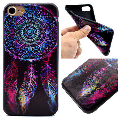 

Dreamcatcher Pattern Мягкий тонкий ТПУ резиновый силиконовый гель Дело Чехол для IPHONE 7 Plus