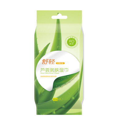 

Shu Yu (Sutsing) aloe vera moisturizing wipes 10 pieces of independent installed * 1 package