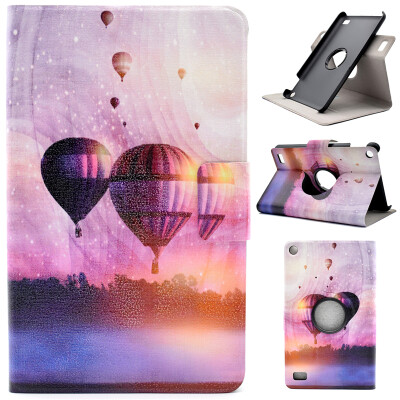 

Hot Air Balloon Style 360 Rotating Flip Cover with Stand Function and Credit Card Slot for Amazon Kindle Fire 7 2015