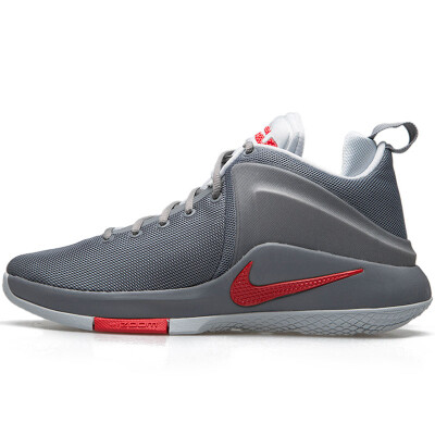 

Nike NIKE ZOOM WITNESS LBJ James men combat basketball shoes 884277-005 cold gray / university red / white / silver gray 41