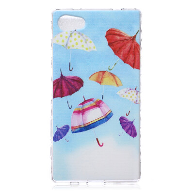 

umbrella Pattern Soft Thin TPU Rubber Silicone Gel Case Cover for SONY Xperia Z5 Mini