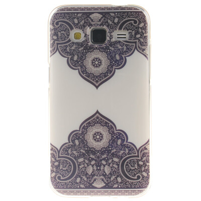 

Diagonal totem Pattern Soft Thin TPU Rubber Silicone Gel Case Cover for SAMSUNG GALAXY CORE Prime G360