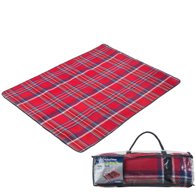 

Kung KingCamp picnic mats moisture-proof pad tents in the outdoor camping leisure outdoor picnic water&moisture easy to clean KG8001 red lattice