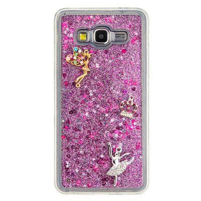

Dynamic Quicksand Glitter Liquid Soft TPU Case Cover For SAMSUNG J5