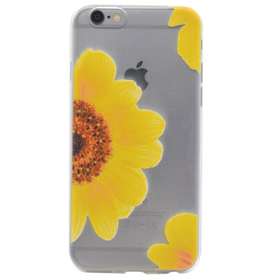 

Sunflower Pattern Soft Thin TPU Rubber Silicone Gel Case Cover for IPHONE 6/6S