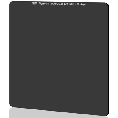 

NiSi ND1000 100100mm ND Mirror 30 Gray Mirror 100mm Insert Filter Medium Grey Density Mirror Square Mirror Square Light Reduction Mirror