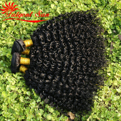 

Unprocessed 7A Mongolian Kinky Curly Hair 4pcs Free shipping Human Hair Weave Wavy Mongolian Afro Kinky Curly Virgin Hair