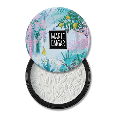 

Marie Dahar Marie DALGAR vitality lime honey powder 01 snowflake lime transparent color 6g concealed oil control lasting makeup powder dry powder repair powder