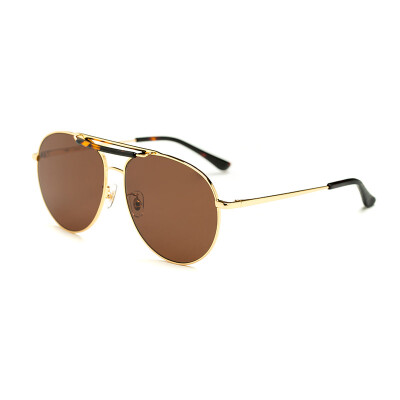 

Wood ninety si SM1730095C02 men and women with the same paragraph metal golden frame brown lens double beam fashion sunglasses SM1730095C02 60mm