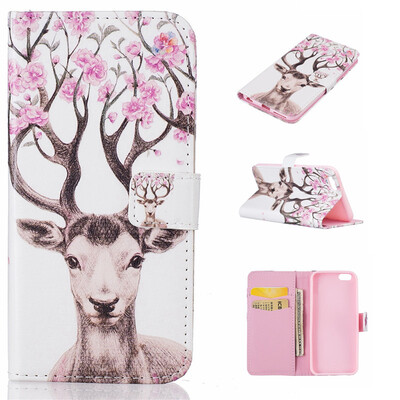 

Deer Design PU Leather Flip Cover Wallet Card Holder Case for IPHONE 6 PLUS/6S PLUS