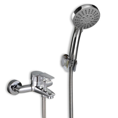

HOROW hot&cold high pressure water shower head spray head faucet bathroom set