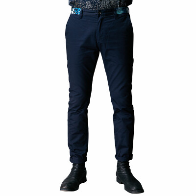 

YOMS casual pants male cotton Slim Korean version of the business long pants 52202255 Tibetan youth