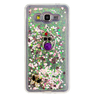 

Dynamic Quicksand Glitter Liquid Soft TPU Case Cover For SAMSUNG G530