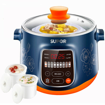 

Supor (SUPOR) electric stew pot electric stew pot DZ32YC1-45 four gall bladder 3.2L