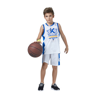 

ANTA Children's Basketball Set Children's Sports Two-piece Set 35721204 Pure White 140