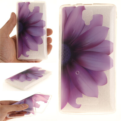 

Half flower Pattern Soft Thin TPU Rubber Silicone Gel Case Cover for Lenovo A2010