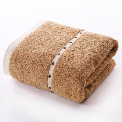 

Gold towel home textiles pure cotton bath towel single piece 320g 120 62cm