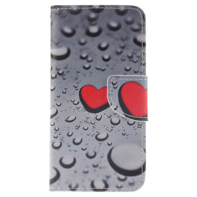

Heart-shaped waterdrop Design PU Leather Flip Cover Wallet Card Holder Case for IPHONE 6 PLUS6S PLUS