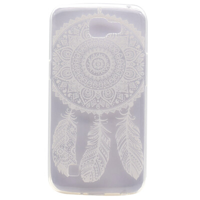

Обложка Dreamcatcher Pattern Мягкий тонкий ТПУ резиновый силиконовый гель чехол для LG K4