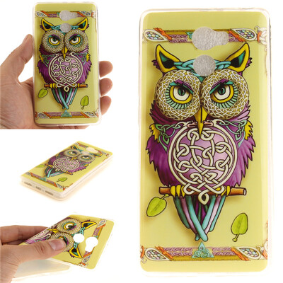 

Сова Pattern Мягкий тонкий ТПУ Резиновая крышка силиконовый гель чехол для XIAOMi RedMi 4