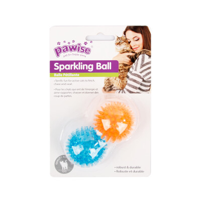 

Pawise Pet Toys Cat Toys Feeding Ball 5CM Colors Random