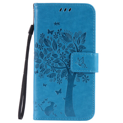 

Blue Tree Design PU кожа флип Обложка Кошелек Карты Держатель чехол для HUAWEI Y625