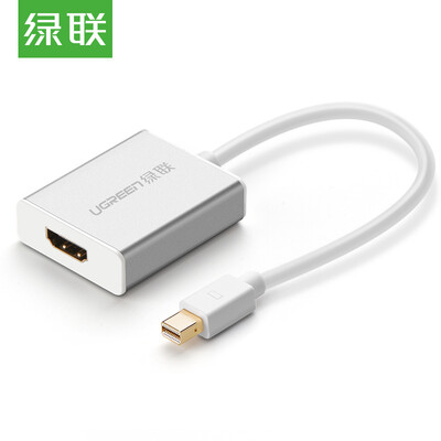 

Зеленый Альянс (UGREEN) Mini DP to HDMI конверсионный кабель Apple Lightning интерфейс Mini DisplayPort конвертер MacBook доступ к компьютеру TV / проектор адаптер 10401