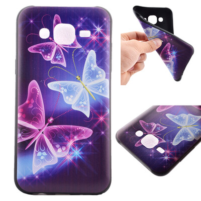 

Star Butterfly Pattern Soft Thin TPU Rubber Silicone Gel Case Cover for Samsung Galaxy J5