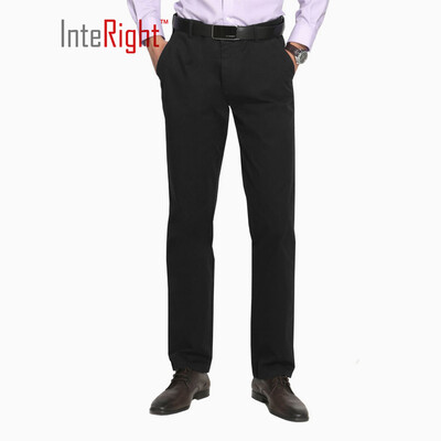 

INTERIGHT Slim Men&39s Business Casual Pants Black 30 yards