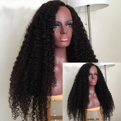 

curly lace front human hair wigs with baby hair glueless lace front kinky curly wigs for black women brazilian hair curly wig