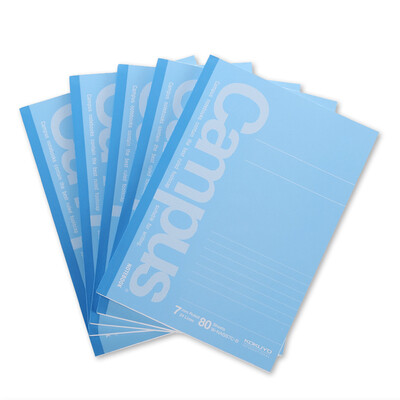 

KOKUYO Campus office notebook notepad 7mm line spacing 30 lines B5 30 pages 10 equipped with blue W-NB537C-B