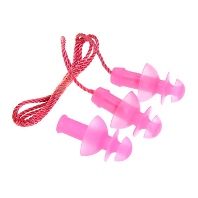 

YINGFA (YINGFA) swimmer earplugs силиконовый купальник канатные спиральные затычки для ушей мягкое и удобное профессиональное плавательное оборудование розовое