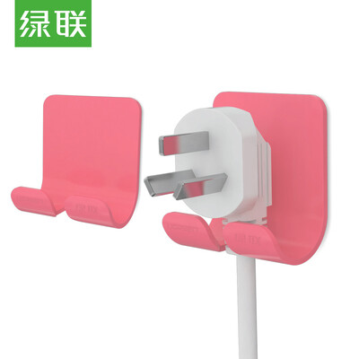 

Green Alliance (UGREEN) Power Cord Storage Hook 3M Unmark Viscose Electrical Plug Hook Hook Paste Receptacle Pylon Trim Holder 2 Pack Green 20367