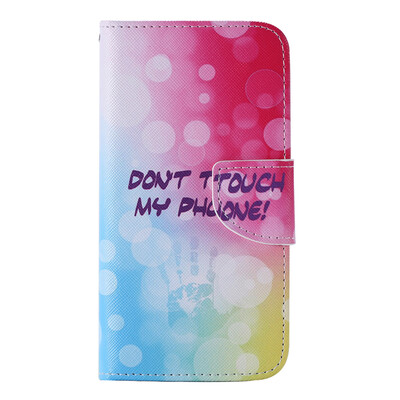 

Fingerprint Design PU Leather Flip Cover Wallet Card Holder Case for SAMSUNG S7