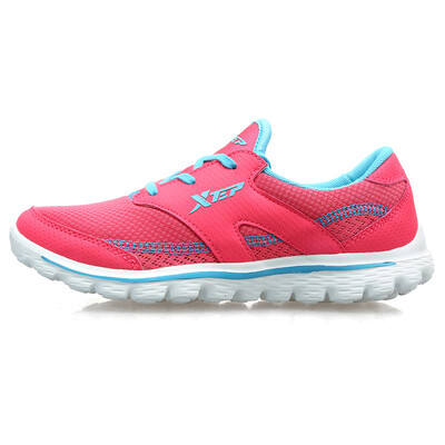 

XTEP women fashion comfortable travel sports shoes 985218329773 red blue 36