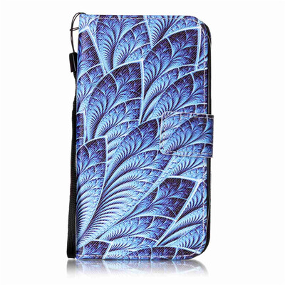 

Blue Dazzle Design PU Leather Flip Cover Wallet Card Holder Case for Samsung Galaxy Grand Neo Plus/I9060