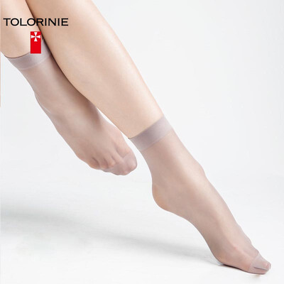 

TOLORINIE stockings glass silk ultra-loose socks spring&summer silk stockings socks 10 double K1298C9199 C91 taro