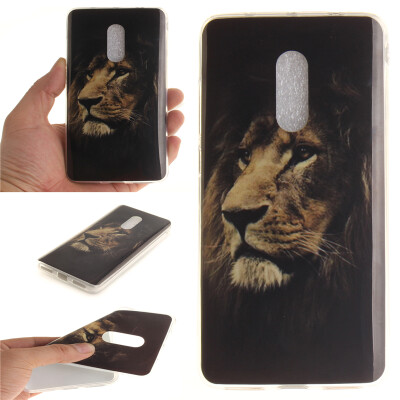 

Lions Pattern Soft Thin TPU Rubber Silicone Gel Case Cover for Xiaomi Redmi Note 4X