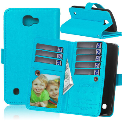 

BlueStyle Classic Flip Cover with Stand Function and Credit Card Slot for LG Optimus Zone 3