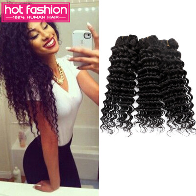 

Hot Fashion Hair Company Beautiful Deep Wave Malaysian Hair 3 Bundles Malaysian Virgin Hair 3 Bundles 8A Unprocessed Virgin Hair