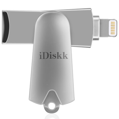 

iDiskk R003iD MFi Apple certified card reader iPhone iPad dual-use expansion without memory card