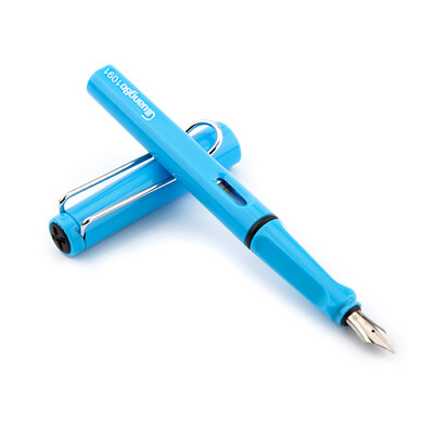 

Wide GuangBo F tip pen tip practice word iridium gold pen signature pen gift ink bag red GB1091R