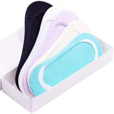 

[Jingdong supermarket] Arctic cashmere socks male socks anti-off sports boat socks men socks men's cotton socks 5 pairs of mixed gift box boxed stealth socks men's socks and socks