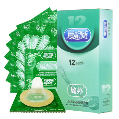 

Yu Ting love with the condoms silky temptation 12 fitted condoms fun supplies male sets