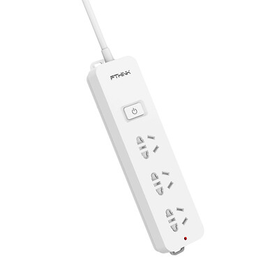 

FTHINK (FTHINK) FS-301 socket 3 hole total control switch plug new GB socket large hole spacing socket / plug / plug board