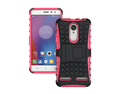

LENOVO K6 CaseGangxun Heavy Duty Armor Dual Layer Rugged Hybrid Hard Shockproof Case with Kickstand for LENOVO K6 Cover rose
